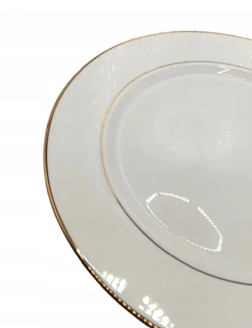 Farfurie Amely Jones, ecru