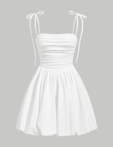Rochie scurta SHEIN, alb