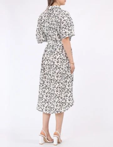 Rochie medie Vero Moda, alb