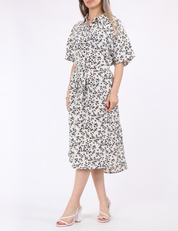 Rochie medie Vero Moda, alb