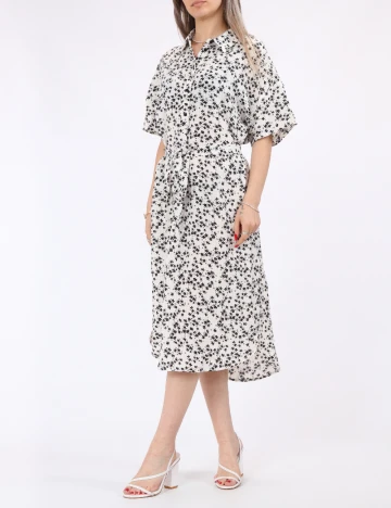 Rochie medie Vero Moda, alb