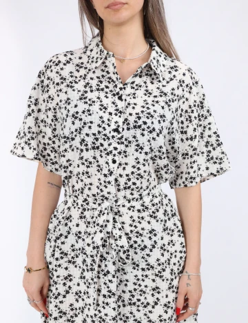 Rochie medie Vero Moda, alb