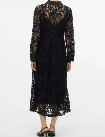 Rochie lunga Vero Moda, negru