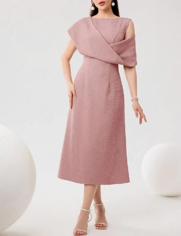 Rochie medie SHEIN, roz