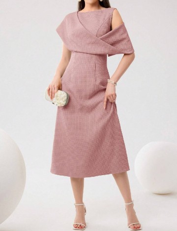 Rochie medie SHEIN, roz