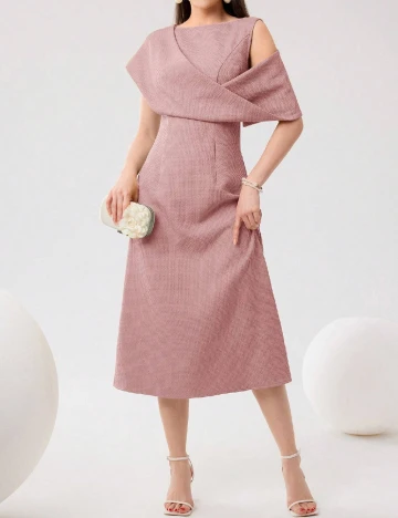 Rochie medie SHEIN, roz