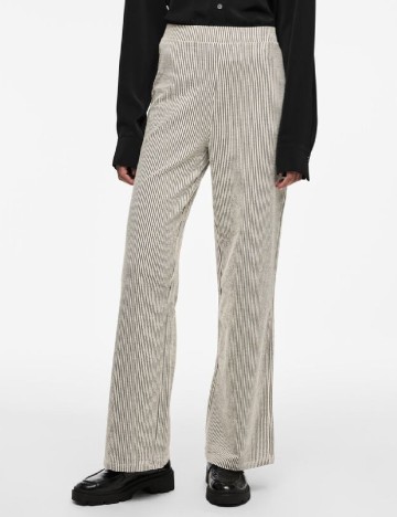 
						Pantaloni Pieces, gri