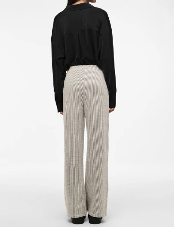 Pantaloni Pieces, gri Gri