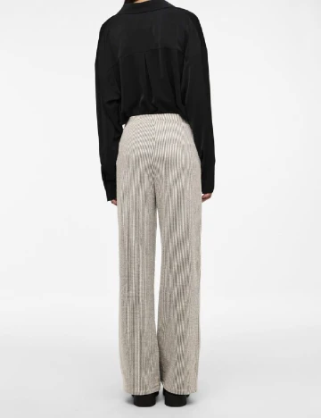 Pantaloni Pieces, gri Gri