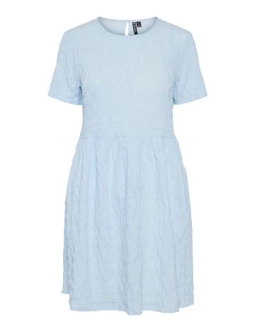 Rochie scurta Pieces, albastru Albastru