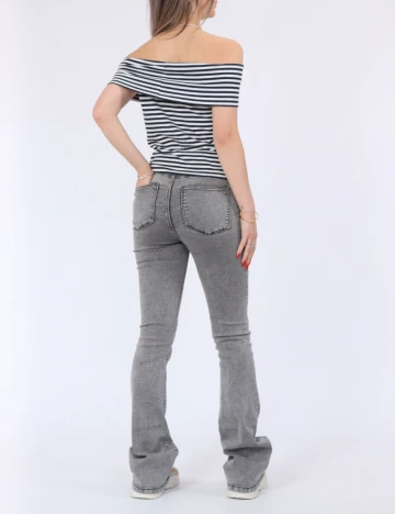 Top Pieces, albastru/alb