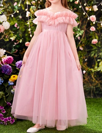 
						Rochie Shein Kids, roz