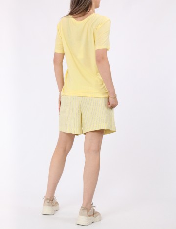 Tricou Vero Moda, galben