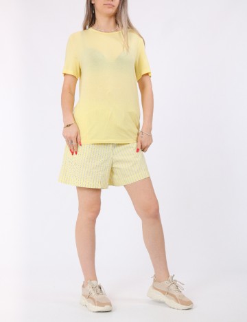 Tricou Vero Moda, galben
