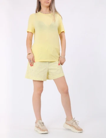 Tricou Vero Moda, galben