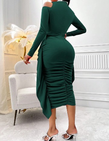 Rochie medie SHEIN, verde