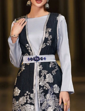 Rochie lunga SHEIN, gri