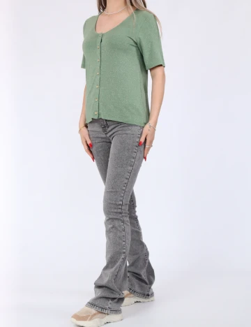 Tricou Pieces, verde Verde