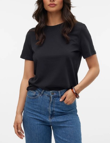 
						Tricou Vero Moda, negru