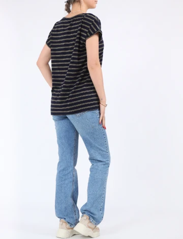 Bluza Pieces, bleumarin Albastru