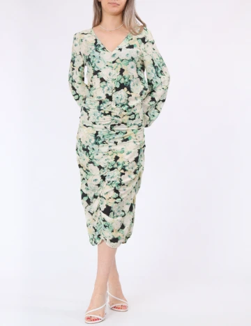 Rochie medie Vero Moda, verde