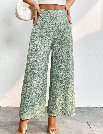 Pantaloni SHEIN, verde Verde