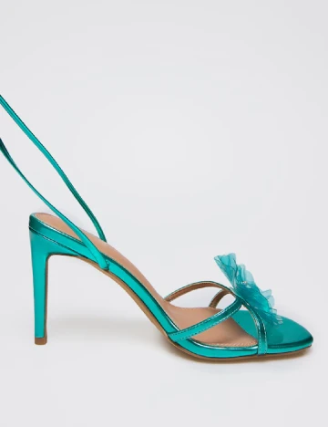Sandale PRETTYLITTLETHING, turcoaz Albastru