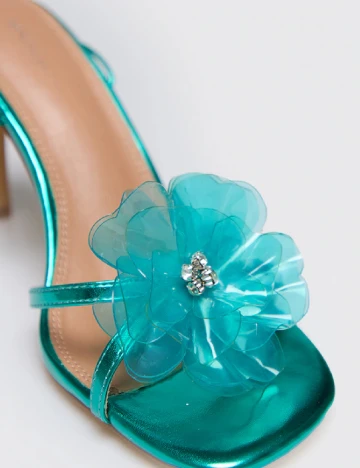 Sandale PRETTYLITTLETHING, turcoaz Albastru