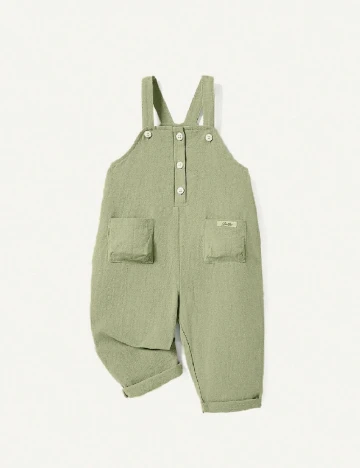 Salopeta Shein Kids, verde Verde