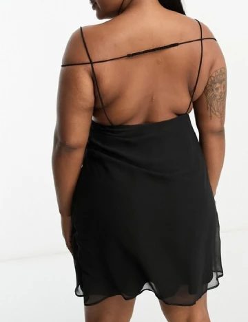 Rochie scurta ASOS Curve, negru Negru