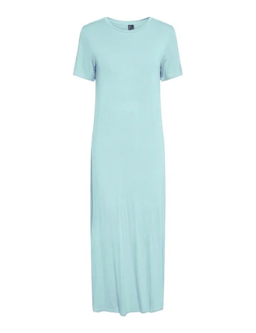 Rochie lunga Pieces, albastru