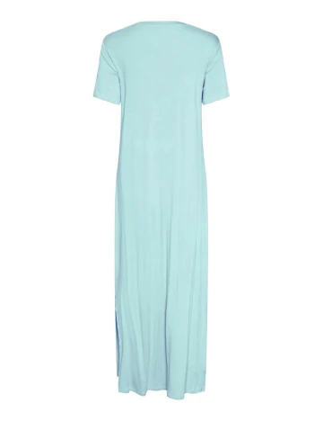 Rochie lunga Pieces, albastru