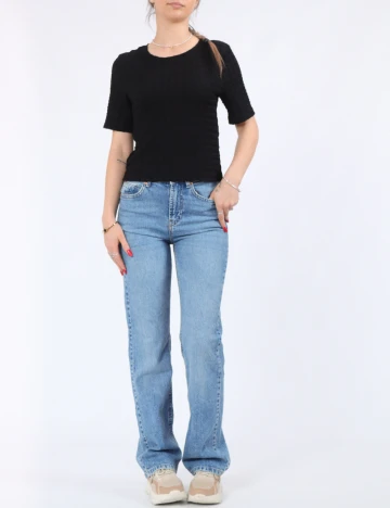 Tricou Pieces, negru