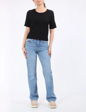 Tricou Pieces, negru