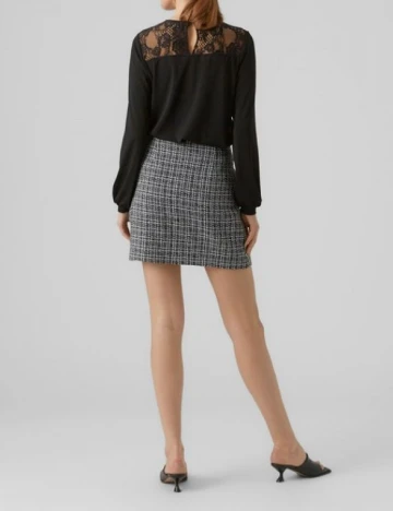 Fusta Vero Moda, negru Negru