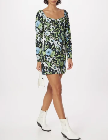 Rochie scurta Top Shop, floral print