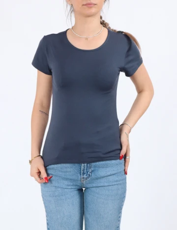 Tricou Pieces, albastru