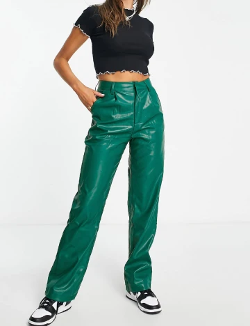 Pantaloni Heartbreak, verde