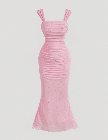 
						Rochie medie SHEIN, roz