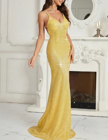 Rochie lunga SHEIN, galben