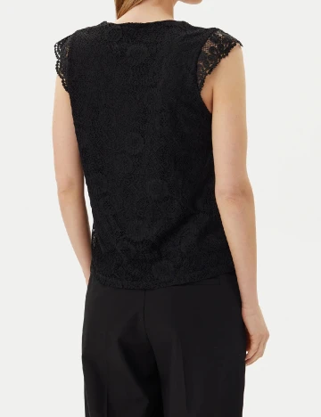 Bluza Pieces, negru