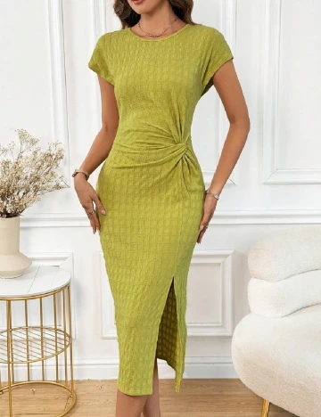 Rochie medie SHEIN, verde