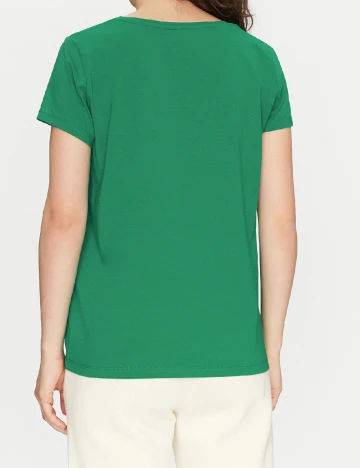 Tricou Pieces, verde