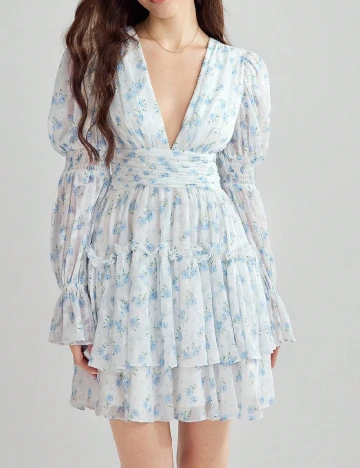 Rochie scurta SHEIN, alb
