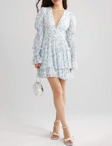 Rochie scurta SHEIN, alb