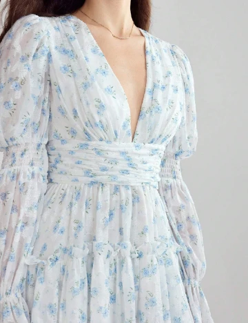 Rochie scurta SHEIN, alb