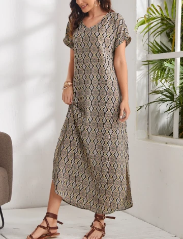 Rochie lunga Emery Rose, mix culori Mix culori