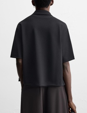 Camasa Oversize Zara, negru
