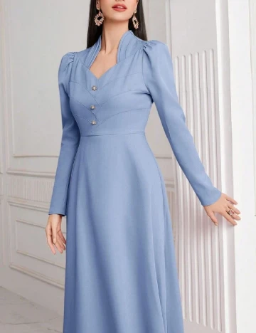 Rochie lunga SHEIN, albastru