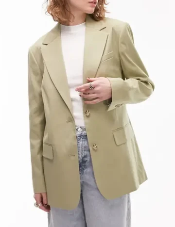 Sacou Top Shop, verde Verde